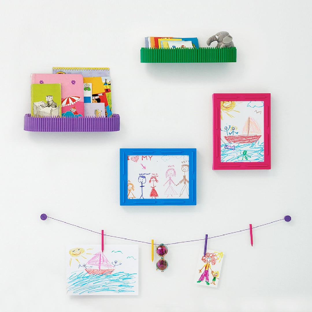 Crayola 74100801 Crayola Regal Wandmontage Lagerung Kinderzimmer Buntstifte Bleistifte Kleinspielzeug Organisieren - Grün