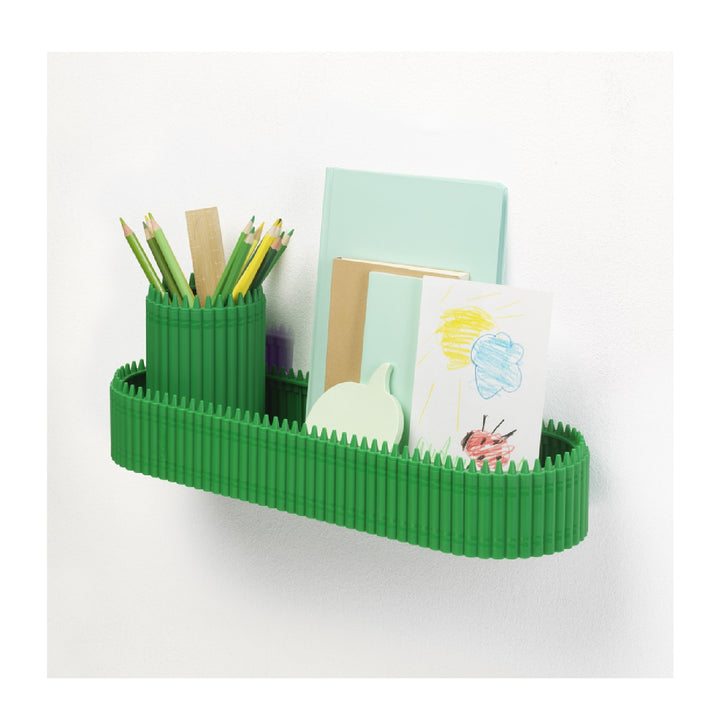Crayola 74100801 Crayola Regal Wandmontage Lagerung Kinderzimmer Buntstifte Bleistifte Kleinspielzeug Organisieren - Grün