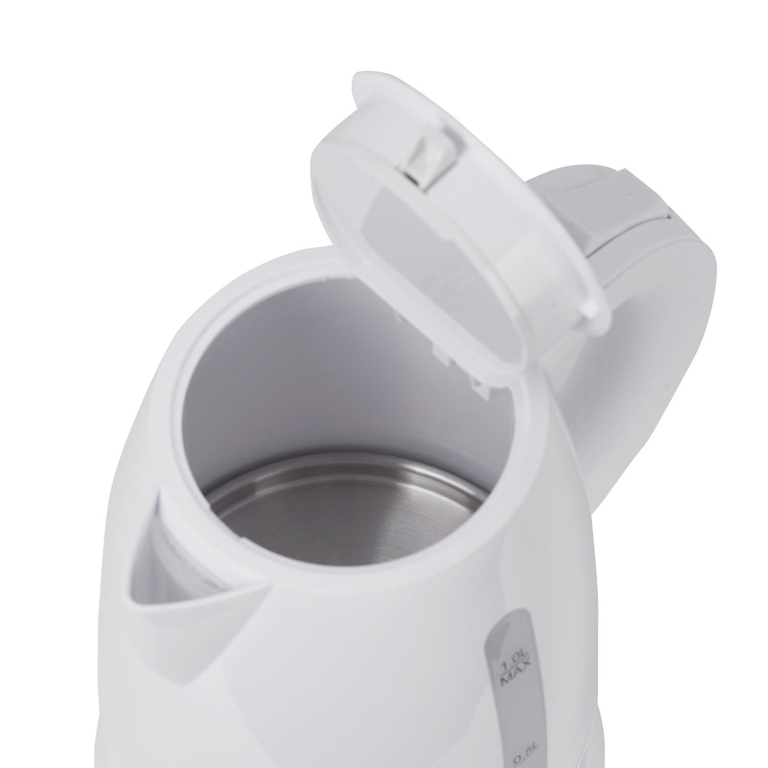 Kunststoff-Wasserkocher 1.0L 1600W Adler AD 1272 weiß