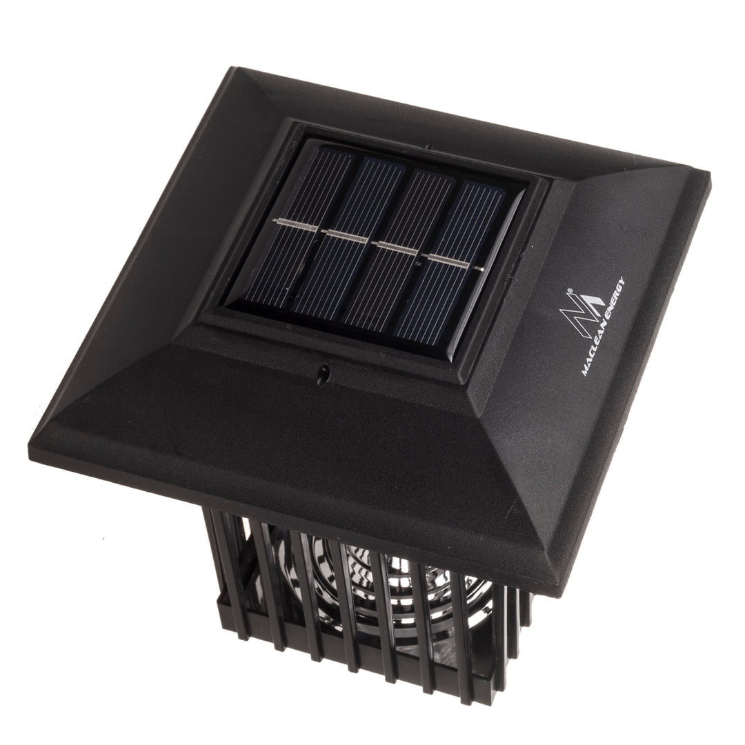 2 in 1 Solar-LED-Dekoleuchte mit Insektenfalle Mückenlampe mit UV-Licht Solar-Lampe Insektenvernichter 2 Arbeitsmodi IP44