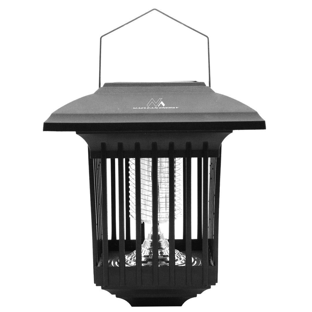 2 in 1 Solar-LED-Dekoleuchte mit Insektenfalle Mückenlampe mit UV-Licht Solar-Lampe Insektenvernichter 2 Arbeitsmodi IP44
