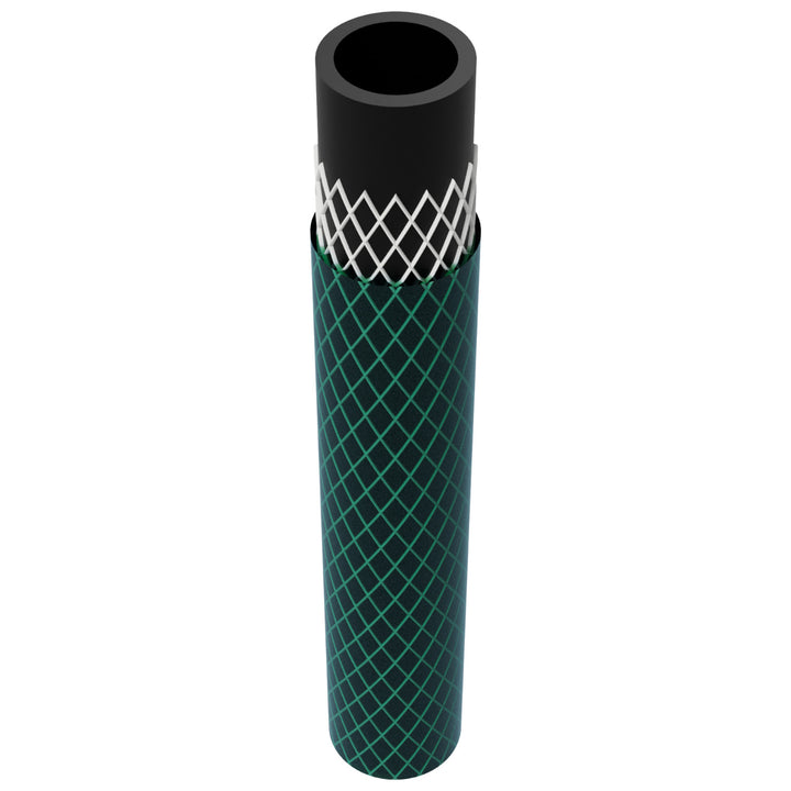 3-lagiger Wasserschlauch Gartenschlauch Schlauch Gartenbewässerung Flexibel Flexischlauch Polyester-Kreuzgeflecht UV-beständig 25 Bar 1/2" 15m