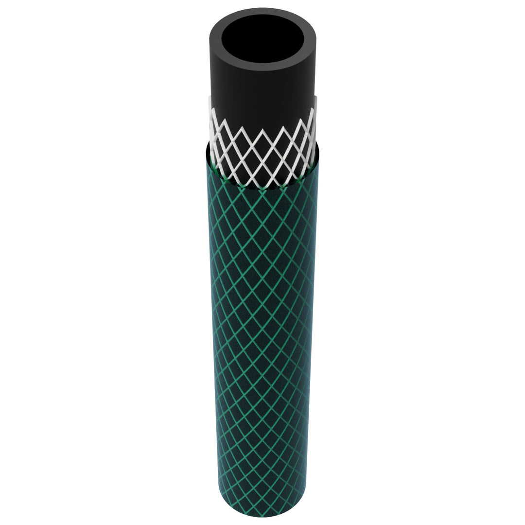 3-lagiger Wasserschlauch Gartenschlauch Schlauch Gartenbewässerung Flexibel Flexischlauch Polyester-Kreuzgeflecht UV-beständig 25 Bar 3/4" 50m