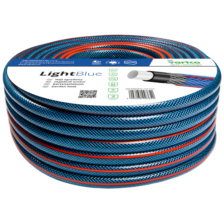 4-lagiger Wasserschlauch Gartenschlauch Schlauch Gartenbewässerung Flexibel Flexischlauch Polyester-Kreuzgeflecht UV-beständig 22 Bar 3/4" 50m