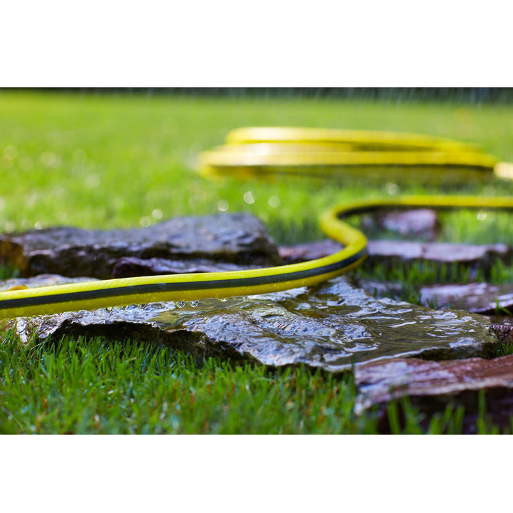 3-lagiger Wasserschlauch Gartenschlauch Schlauch Gartenbewässerung Flexibel Flexischlauch Polyester-Kreuzgeflecht UV-beständig 25 Bar 3/4" 20m