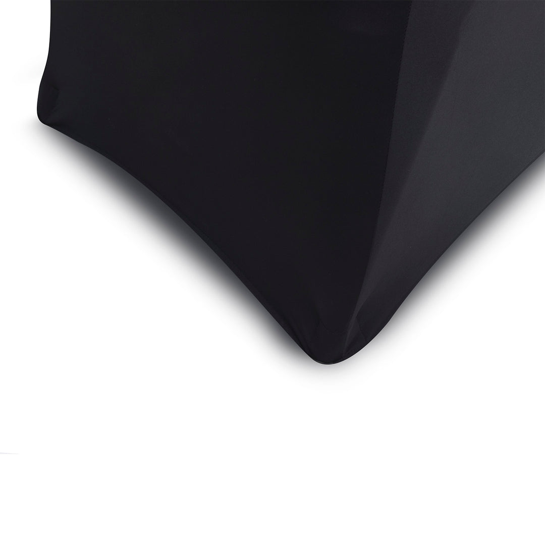 GreenBlue Stuhlhusse Stretch Stuhlüberzug Stuhlbezug Hussen Elastisch 88x50x45cm schwarz GB373