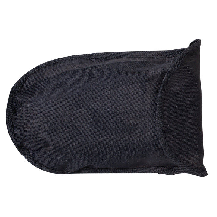 Tragbare Klappschaufel mit Aufbewahrungstasche Schaufel Klappspaten für Outdoor Campingspaten Schwarz