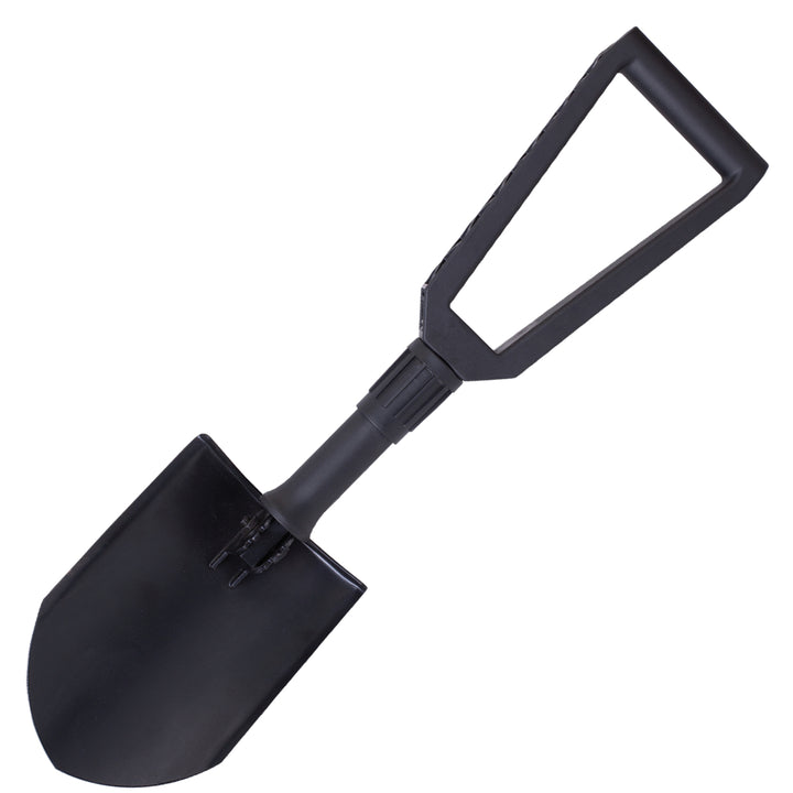 Tragbare Klappschaufel mit Aufbewahrungstasche Schaufel Klappspaten für Outdoor Campingspaten Schwarz