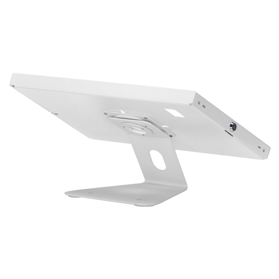 Tablet Halterung mit Diebstalschutz Tisch- oder Wandmontage Kompatibel mit 9.7"-11", iPad/iPad Air/iPad Pro, Samsung Galaxy Tab A/Tab A7/Tab S6 Lite (Weiß)
