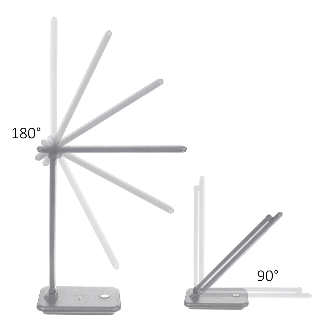 Maclean LED-Schreibtischleuchte, max. 9W, 220-240V AC, farbumschaltbar, dimmbar, 450lm, MCE614 W