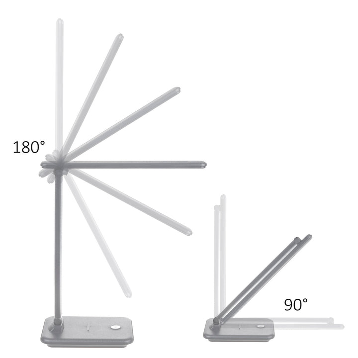 Maclean LED-Schreibtischleuchte, max. 9W, 220-240V AC, farbumschaltbar, dimmbar, 450lm, MCE614 W