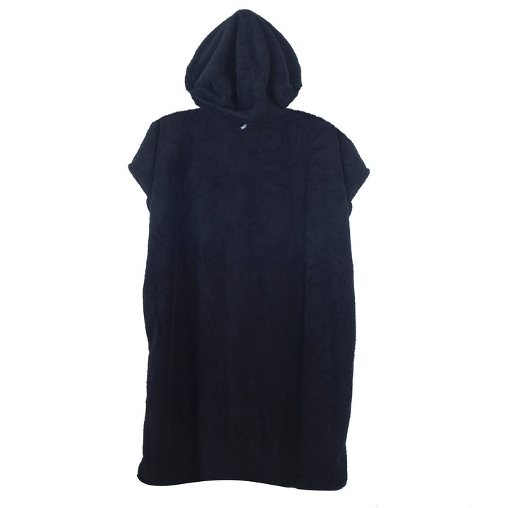 Hug Buddy Surf Poncho Handtuch Ideal für Schwimmen und Strand Badetuch Handtuch Kapuzenbadetuch (Schwarz, Zebra)