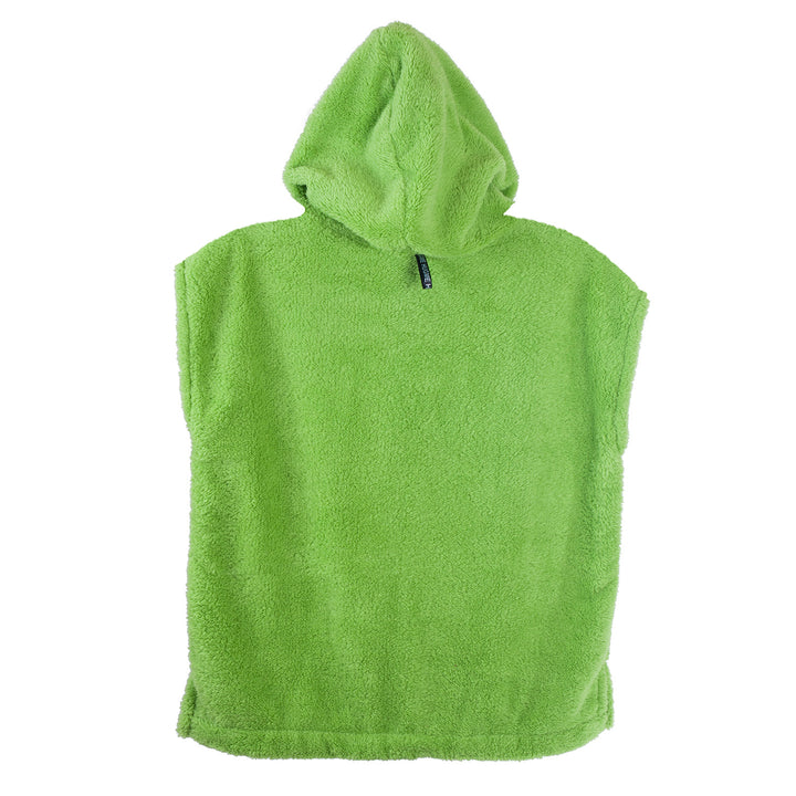 Lil Hug Surf Poncho Handtuch Ideal für Schwimmen und Strand Badetuch Handtuch Kapuzenbadetuch 3-6 Jahre (Grün)