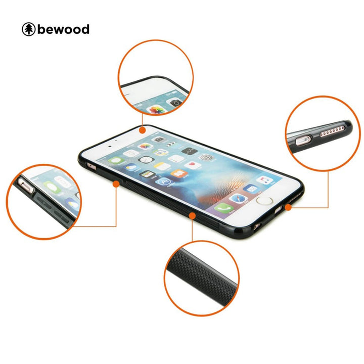Bewood Handyhülle Holzetui Kompatibel mit Samsung Galaxy S22 Ultra Schutzhülle Hergestellt aus Naturholz Handwerkliche Präzision (Aztekischer Kalender/Aniegre)