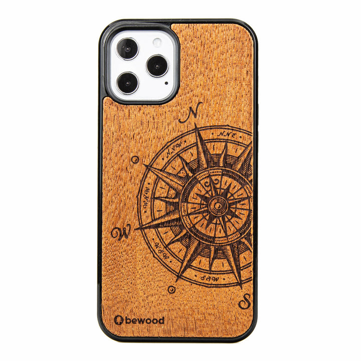 HOLZETUI IPHONE 12 PRO MAX TRAVELER MERBAU HOHE QUALITÄT