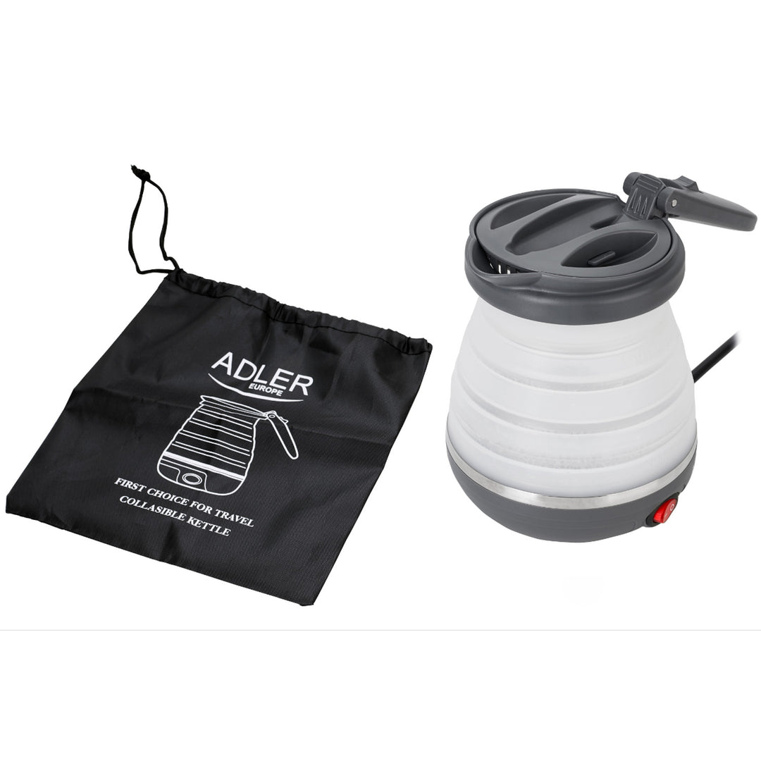 Silikon-Reise-Wasserkocher 0,6L Adler AD 1370 UK-Version
