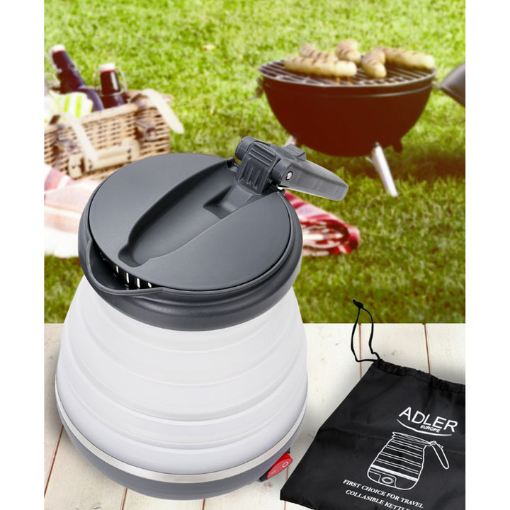 Silikon-Reise-Wasserkocher 0,6L Adler AD 1370 UK-Version