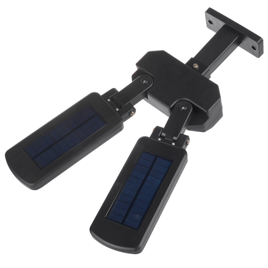 Solar Straßenlampe mit Bewegungs- und Dämmerungssensor IP54 5W 2x 450Lumen IP54