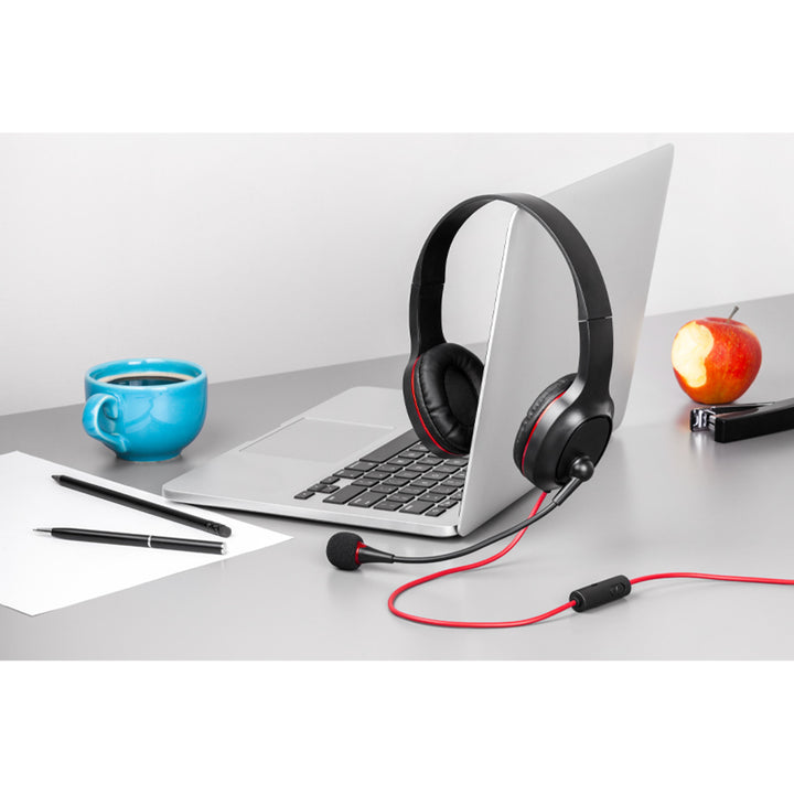 Kabelgebundener Kopfhörer mit Mikrofon TRACER Office V2