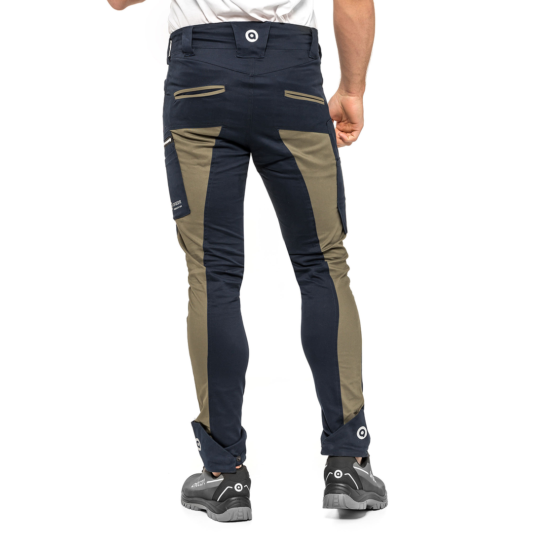 TUBBOS Bundhose in marineblau/oliv, Größe 56