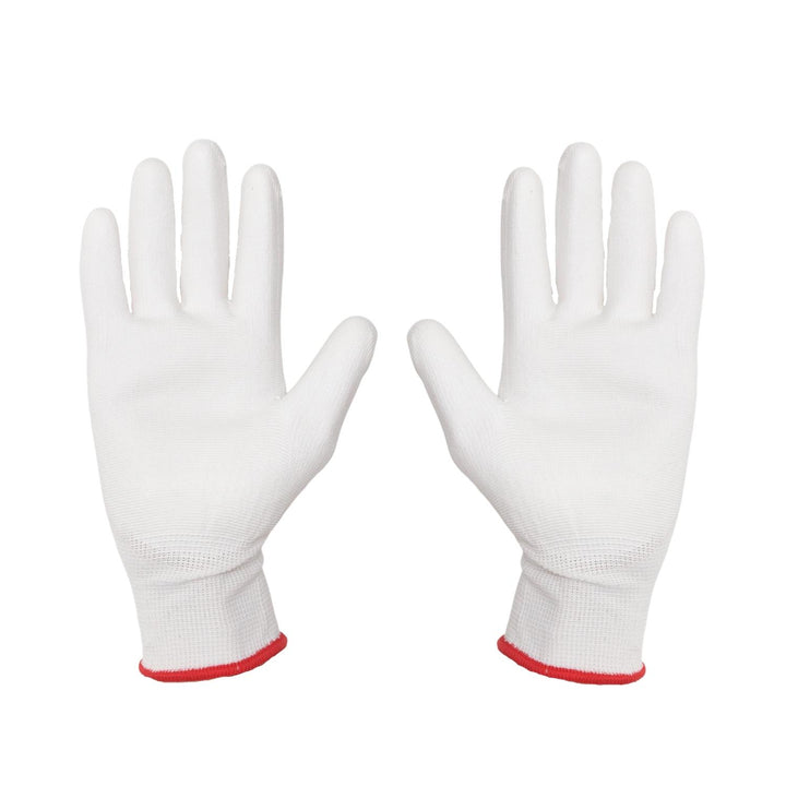 ROOSTER 12 paar Polyurethan-Handschuhe Arbeitshandschuhe  Größe 7