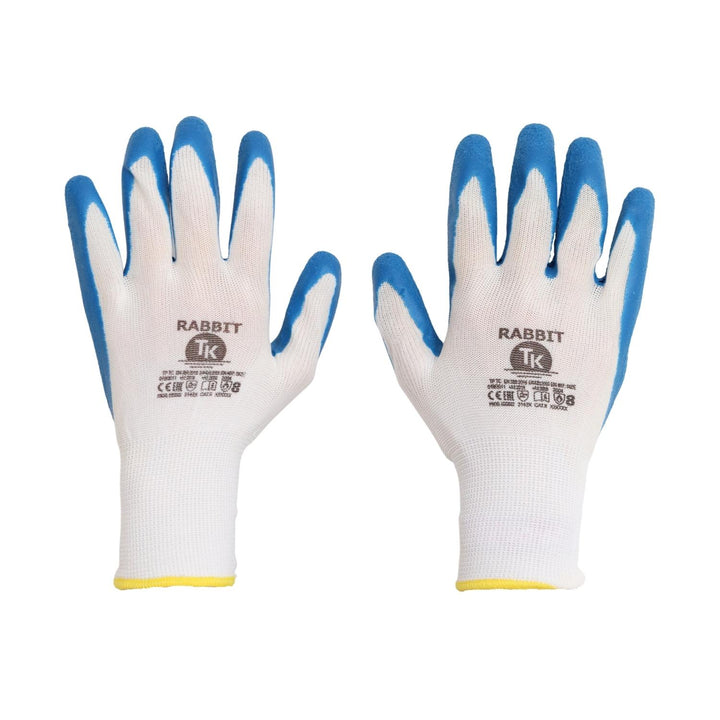 Arbeitshandschuhe Latexhandschuhe Gartenhandschuhe  Größe 9 (12 PAAR)