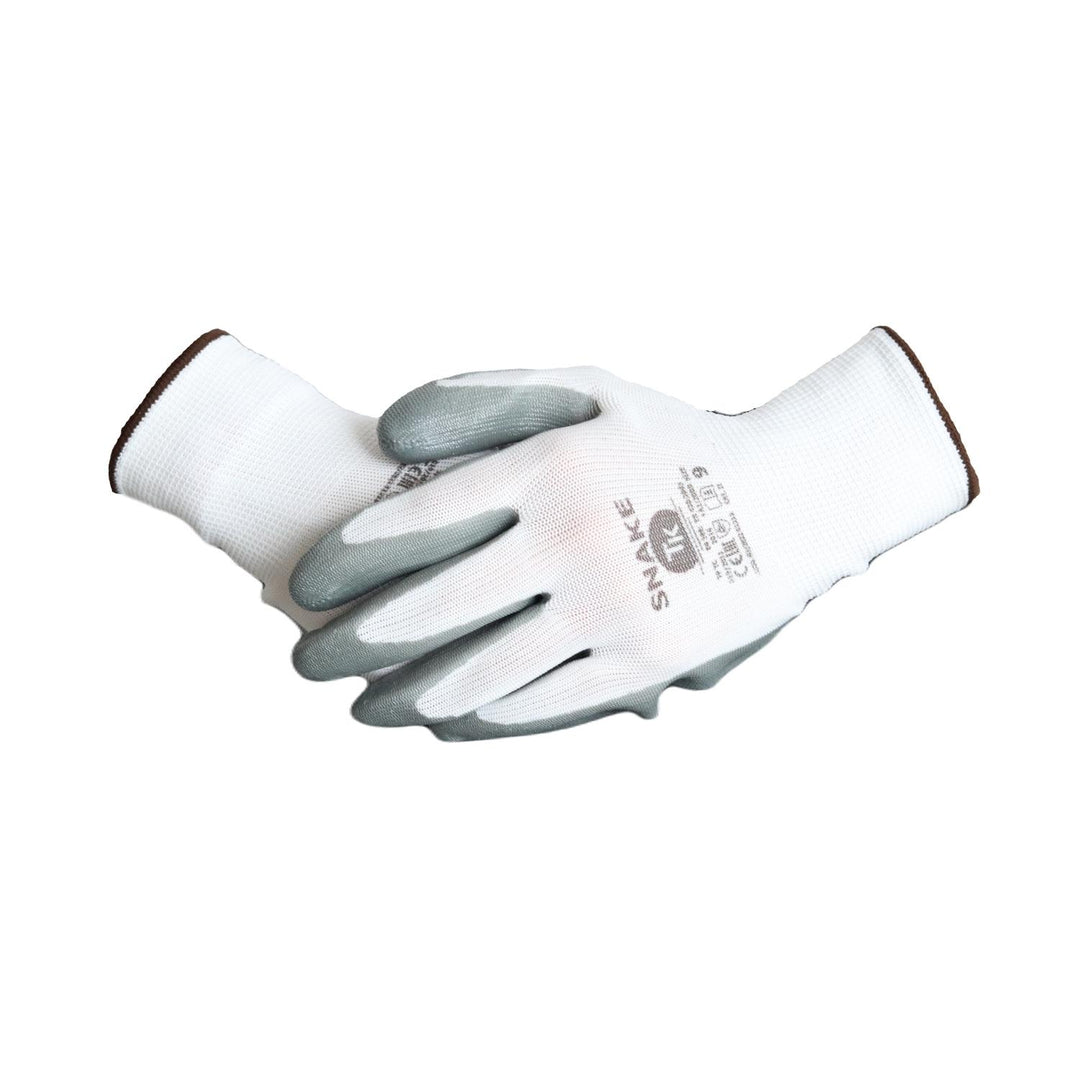 Handschuhe Arbeitskleidung Baumwolle Handflächen Arbeitsschutz Arbeitshandschuhe 12 Paar Größe: 8