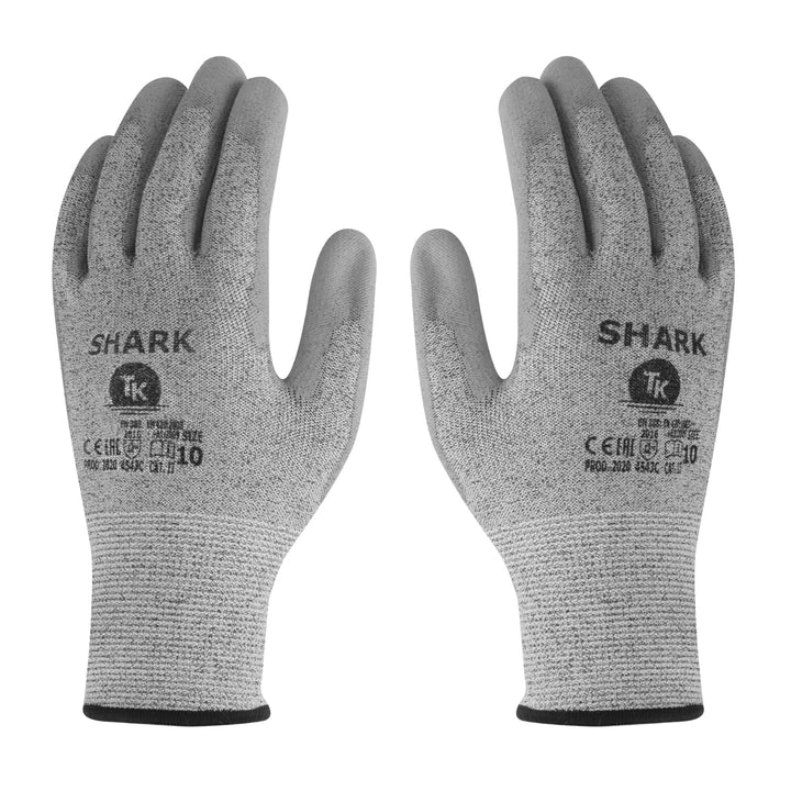 ANTI-KRATZ-HANDSCHUHE MIT POLYURETHAN-BESCHICHTUNG GRÖSSE (12 PAAR)