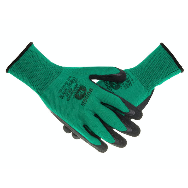TK BUDGIE PVC SCHAUMSTOFFBESCHICHTETE HANDSCHUHE GR. 7 (12 PAAR)