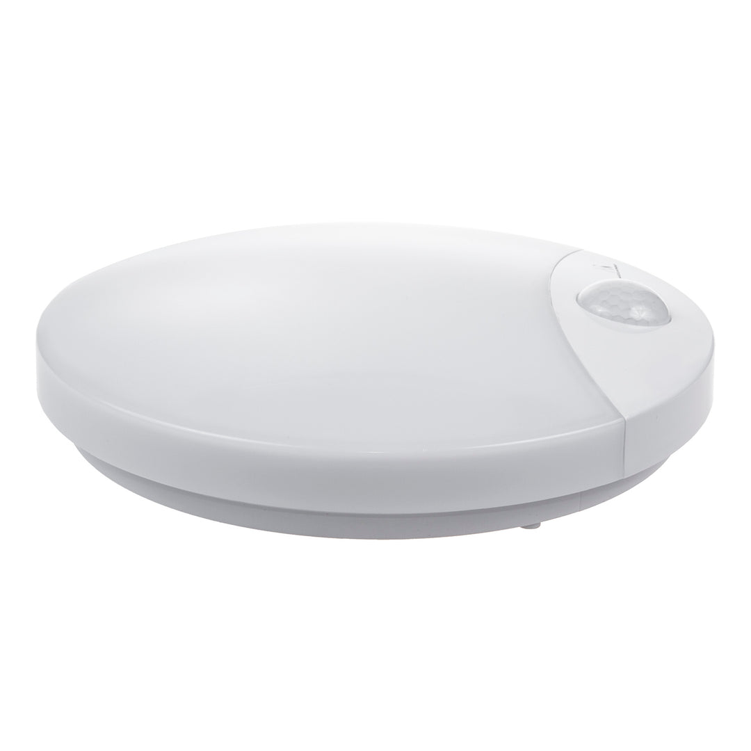 Maclean MCE357 W Bewegungsmelder LED Lampe infrarot 10W IP44 Naturweiß 4000K 900lm Weiß