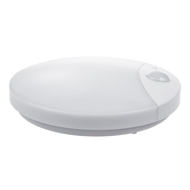 Maclean MCE357 W Bewegungsmelder LED Lampe infrarot 10W IP44 Naturweiß 4000K 900lm Weiß