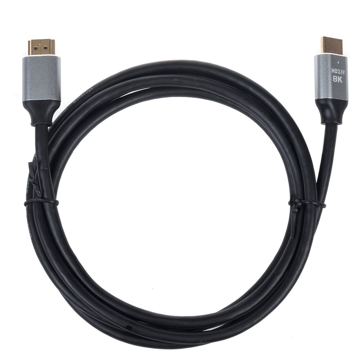 HDMI 2.1a Kabel mit mit vergoldeten Steckern Stecker auf Stecker 8K Ultra High-Speed Kabel Maximale Bandbreite von 48 Gb/s 8K FUHD 60Hz 4320p / 4K 120Hz 2160p 1,5m