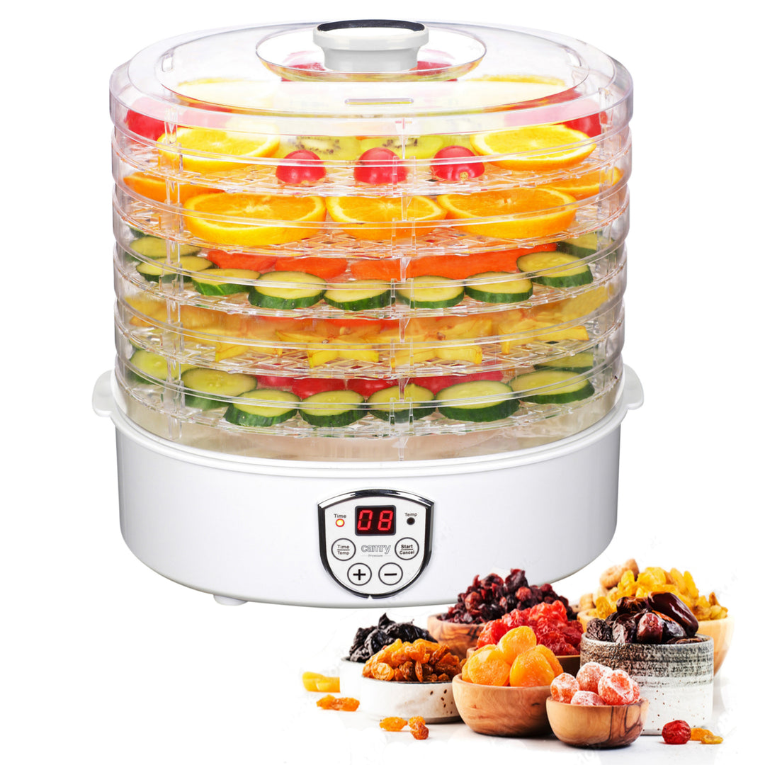 Lebensmitteltrockner, 550W, Dörrautomat, Lebensmittel Dehydrator, Dörrgerät für Lebensmittel