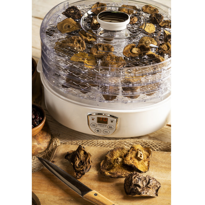 Lebensmitteltrockner, 550W, Dörrautomat, Lebensmittel Dehydrator, Dörrgerät für Lebensmittel