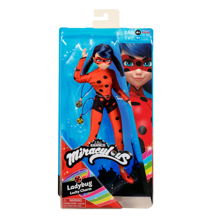 Puppe Marienkäfer Glücksbringer 26cm von Miraculous Ladybug and Black Cat