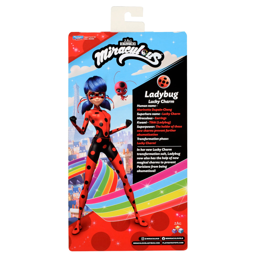 Puppe Marienkäfer Glücksbringer 26cm von Miraculous Ladybug and Black Cat