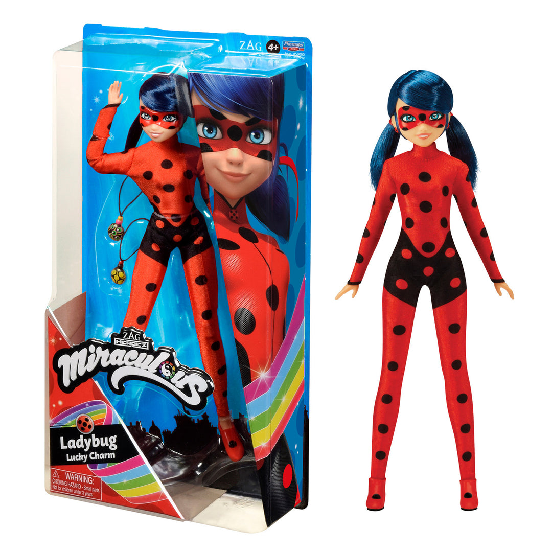 Puppe Marienkäfer Glücksbringer 26cm von Miraculous Ladybug and Black Cat