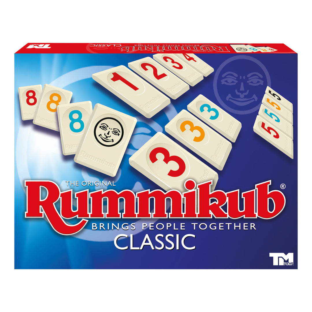 Rummikub Klassisches geselliges Brettspiel für 2-4 Spieler