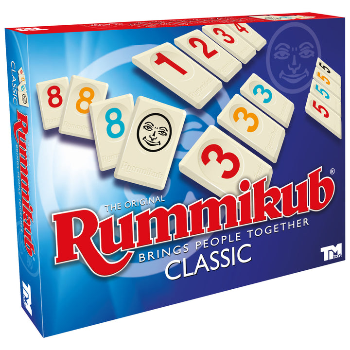 Rummikub Klassisches geselliges Brettspiel für 2-4 Spieler