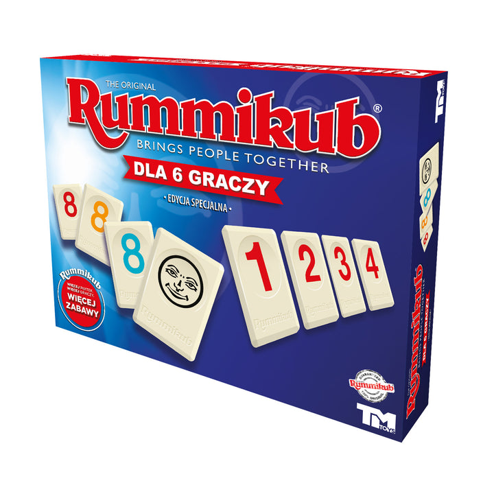Rummikub XP Brettspiel Sonderausgabe für 6 Spieler