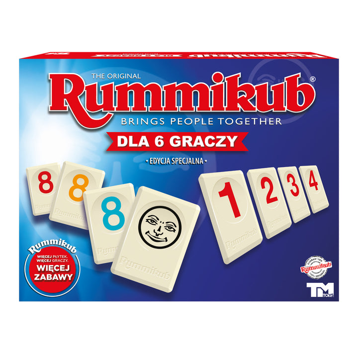 Rummikub XP Brettspiel Sonderausgabe für 6 Spieler