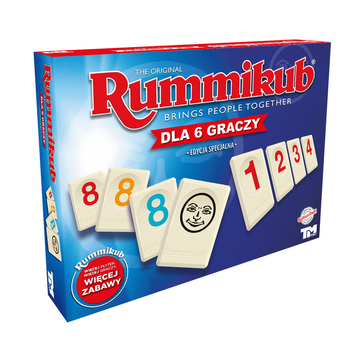 Rummikub XP Brettspiel Sonderausgabe für 6 Spieler