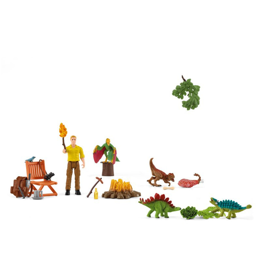 Adventskalender mit Dinosauriern Schleich Dinosaurier