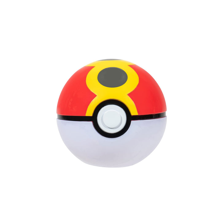 Pokémon PKW2717 - Clip and Go Pokéball Gürtel Set - Wiederball, Timerball & Machollo, offizielles Set mit Figur