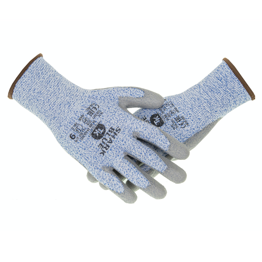 Schutzhandschuhe Handschuhe Arbeitshandschuhe mit Polyurethan-Beschichtung Gr 6 (1 Paar)