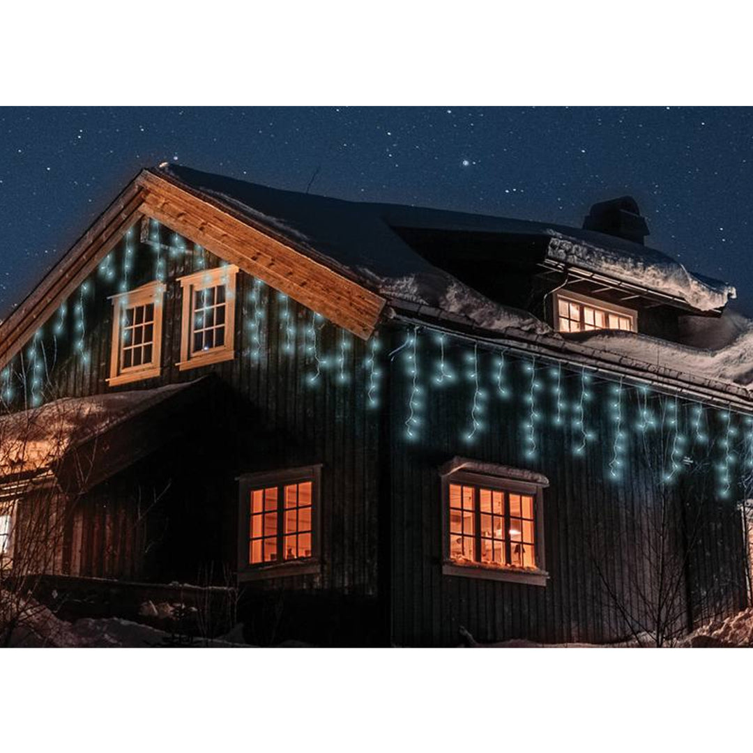 Lichtgirlande ML50Z 100 Eiszapfen 500 Led 15m kaltweiß IP44