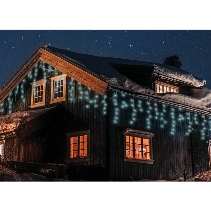 Lichtgirlande ML50Z 100 Eiszapfen 500 Led 15m kaltweiß IP44
