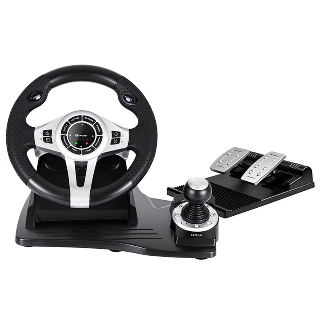 Tracer Roadster Lenkrad für PC PS3 PS4 XBox One mit Kabel