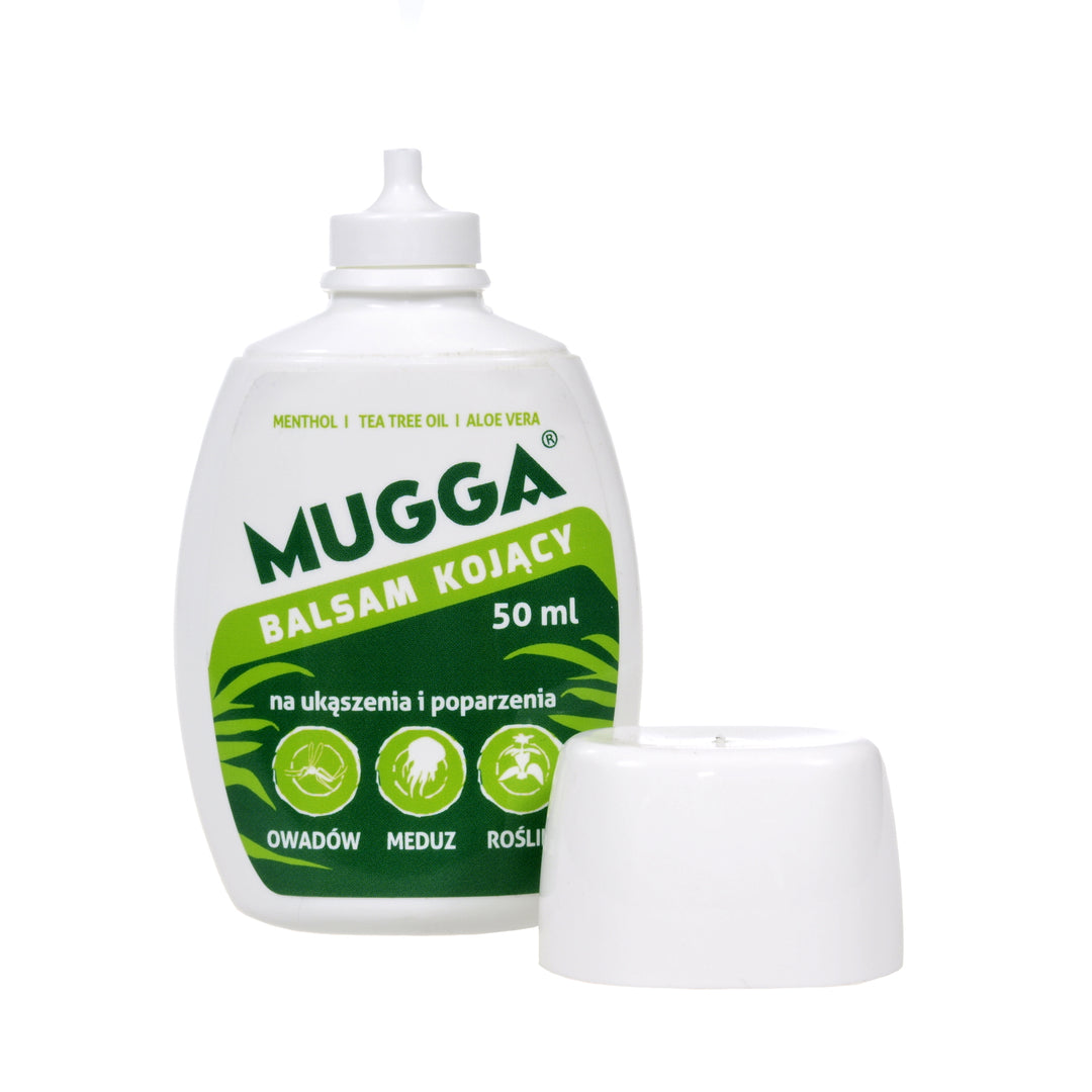 Set 2x Mugga 50% + 9,5% Family Deet + Beruhigungsbalsam 50ml