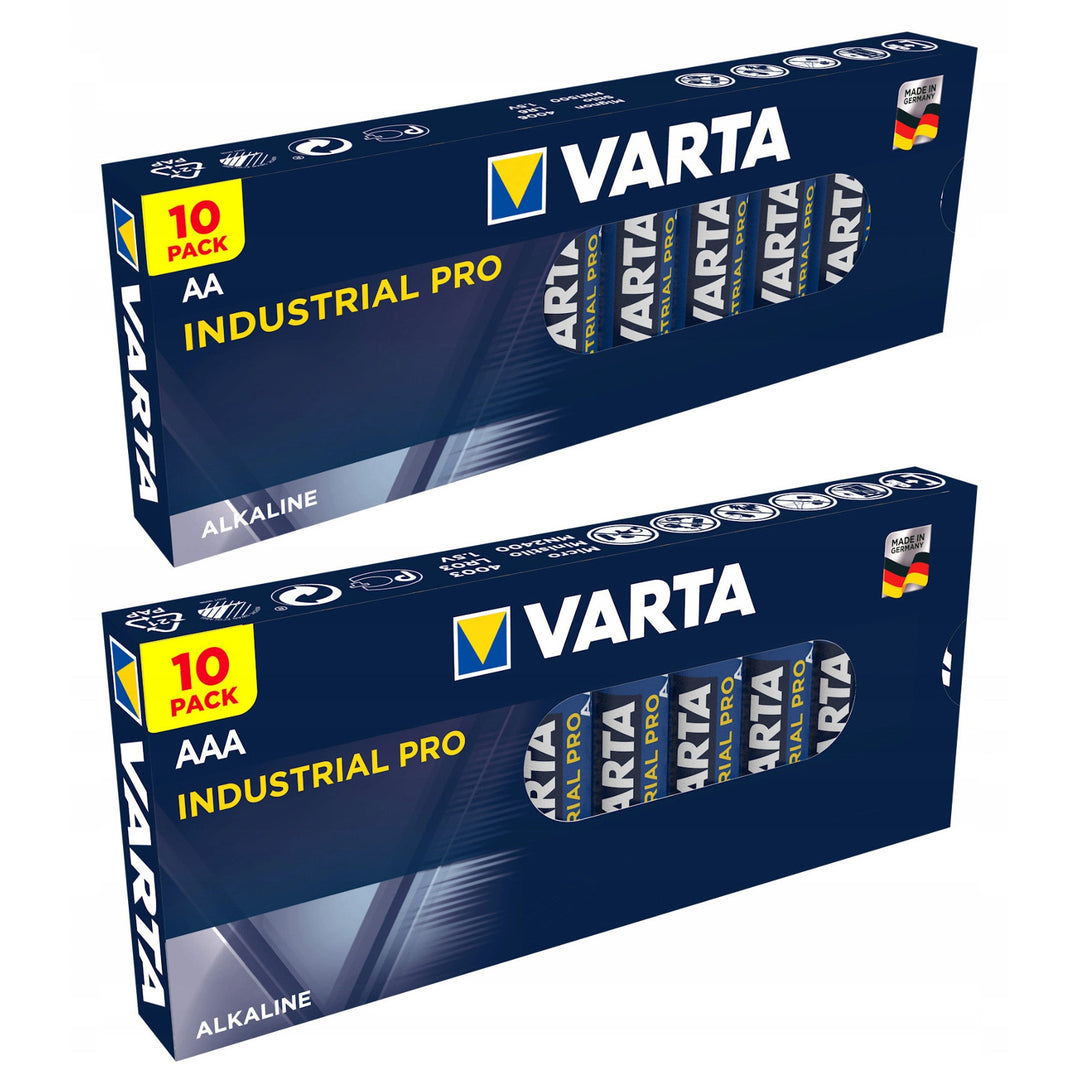 Alkalibatterie-Set Varta Industrial AA AAA 20 Stk.